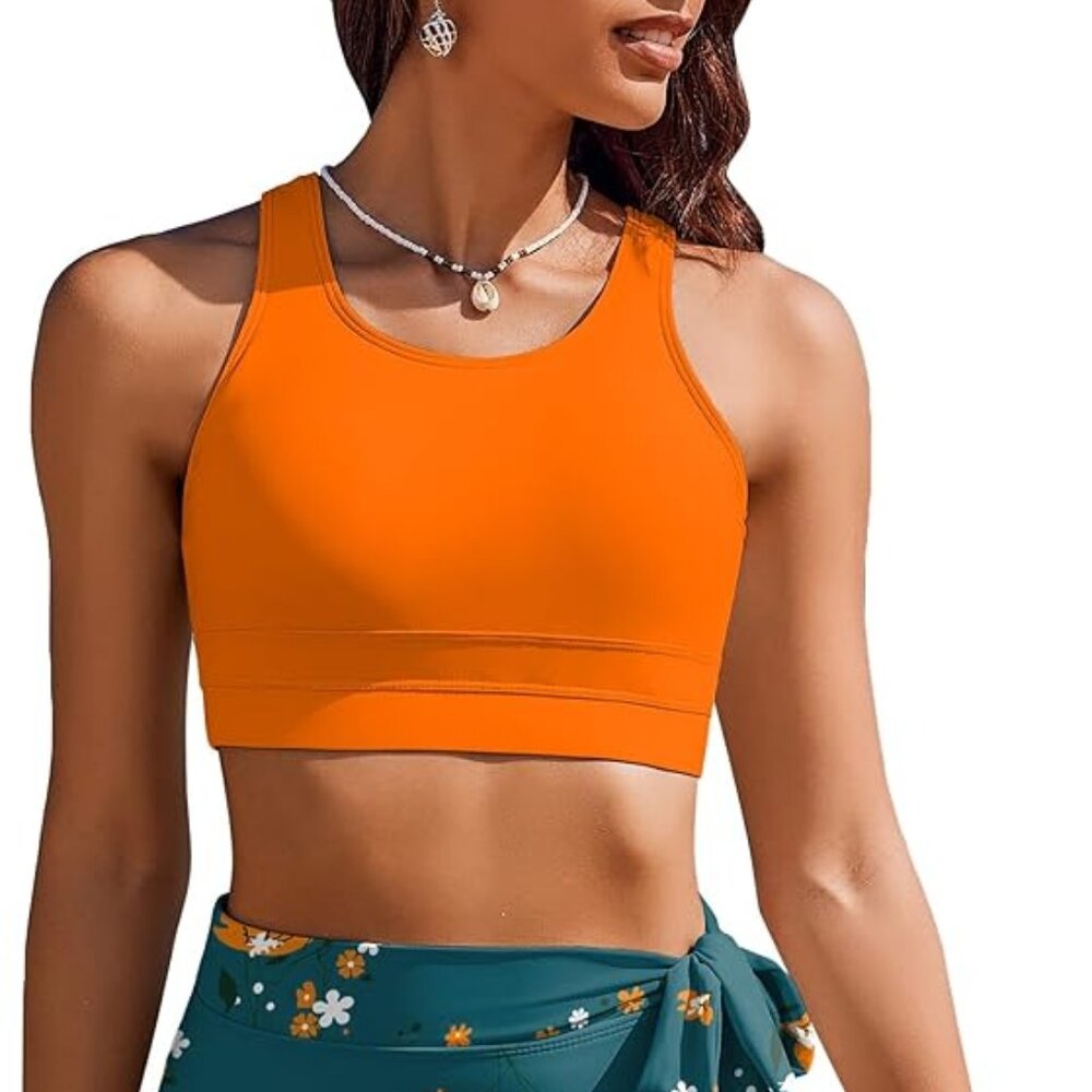 Modest & Active Racerback Swimsuit Top
